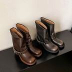 Fashionable casual non-slip wear-resistant women's boots