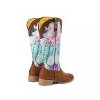 3D Printed Women's Western Cowboy Boots