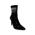 women's high-heeled pointed mid-calf boots