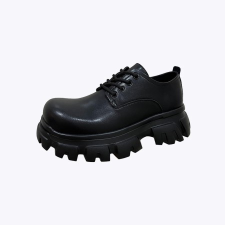 Embroidered women's casual low-top lace-up shoes