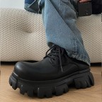 Embroidered women's casual low-top lace-up shoes