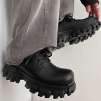 Embroidered women's casual low-top lace-up shoes