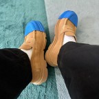 British style suede business casual shoes