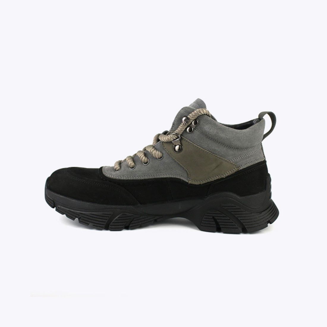 Breathable thick-soled desert suede casual shoes