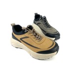 Breathable genuine leather thick-soled casual shoes