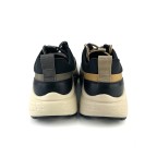 Breathable genuine leather thick-soled casual shoes