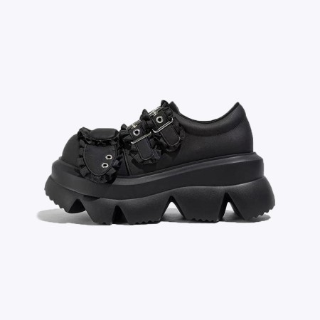 Women's punk style platform casual shoes