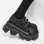 Women's punk style platform casual shoes