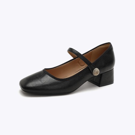 New retro Mary Jane square toe sneakers