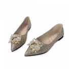 Silk satin platform luxury loafers