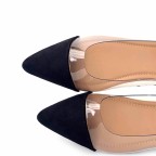 Rhinestone pointed toe thick-soled women's casual shoes