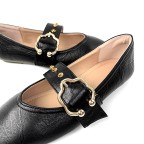 Fashion belt buckle lightweight breathable casual shoes