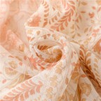 Bohemian ethnic style cotton and linen tassel scarf