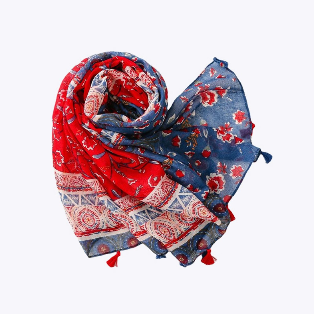 Fashionable and versatile soft scarf