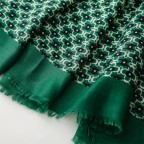 Women's cotton and linen beach shawl scarf