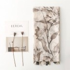 Tie-dye ombré pearl chiffon scarf