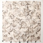 Tie-dye ombré pearl chiffon scarf