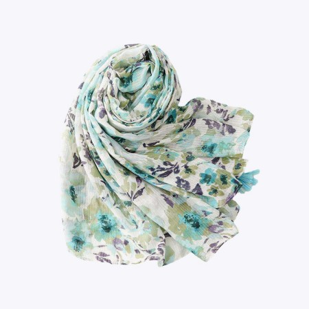 Summer Printed Viscose Tassel Shawl