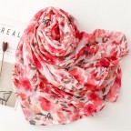 Summer Printed Viscose Tassel Shawl