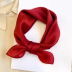 100% mulberry silk luxury square scarf