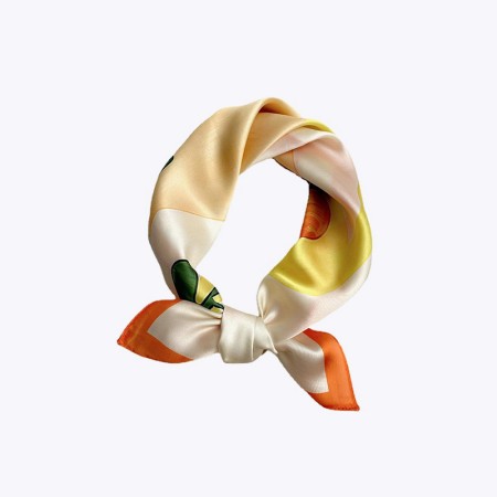 Character and sailboat themed scarf