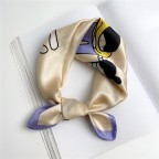 Character and sailboat themed scarf