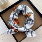 Polka dot designer print scarf