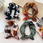 Polka dot designer print scarf