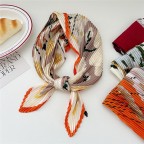 High-quality soft, comfortable and breathable silk scarf