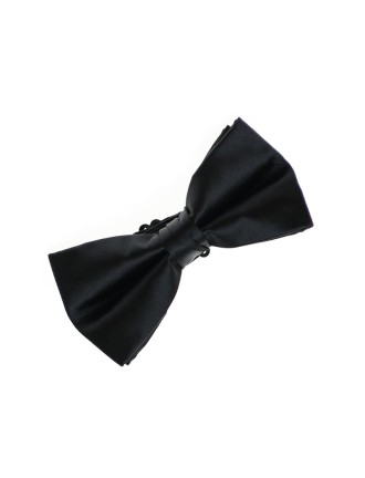 High-end adjustable business black men's bow tie