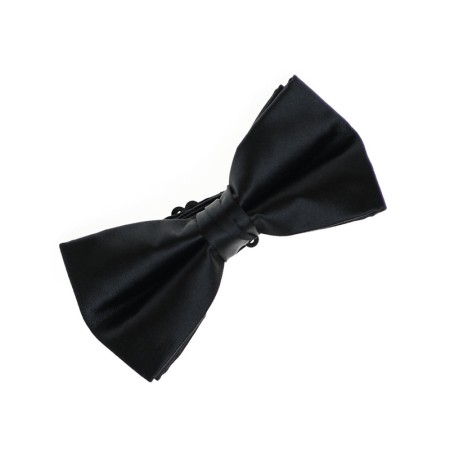 High-end adjustable business black men's bow tie