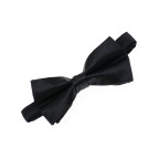 High-end adjustable business black men's bow tie