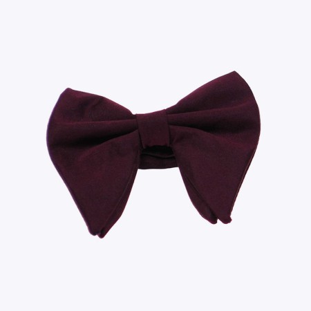 100% Silk Men's Luxury Vintage Large Bow Tie