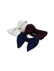 100% Silk Men's Luxury Vintage Large Bow Tie