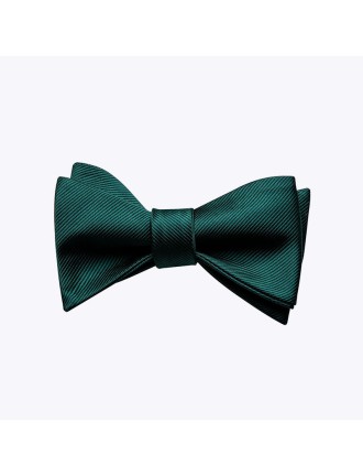 Men's Army Green Silk Bow Tie