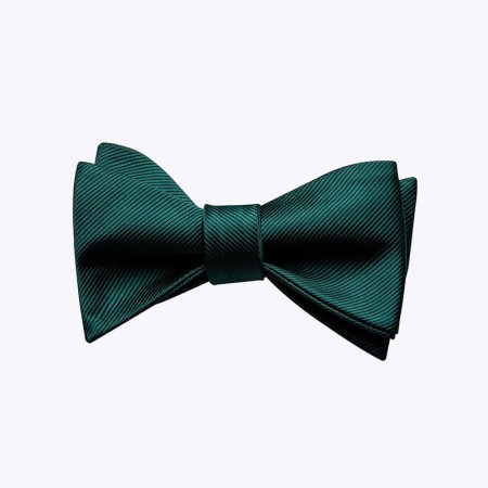 Men's Army Green Silk Bow Tie