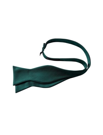 Men's Army Green Silk Bow Tie