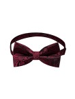 Luxury Men's Pre-tied Silk Jacquard Bow Tie
