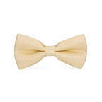 High quality men's gold luxury bow tie