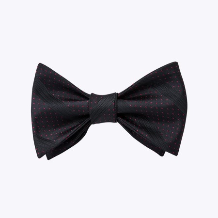 Fashion Striped Silk Self-Tie Bow Tie