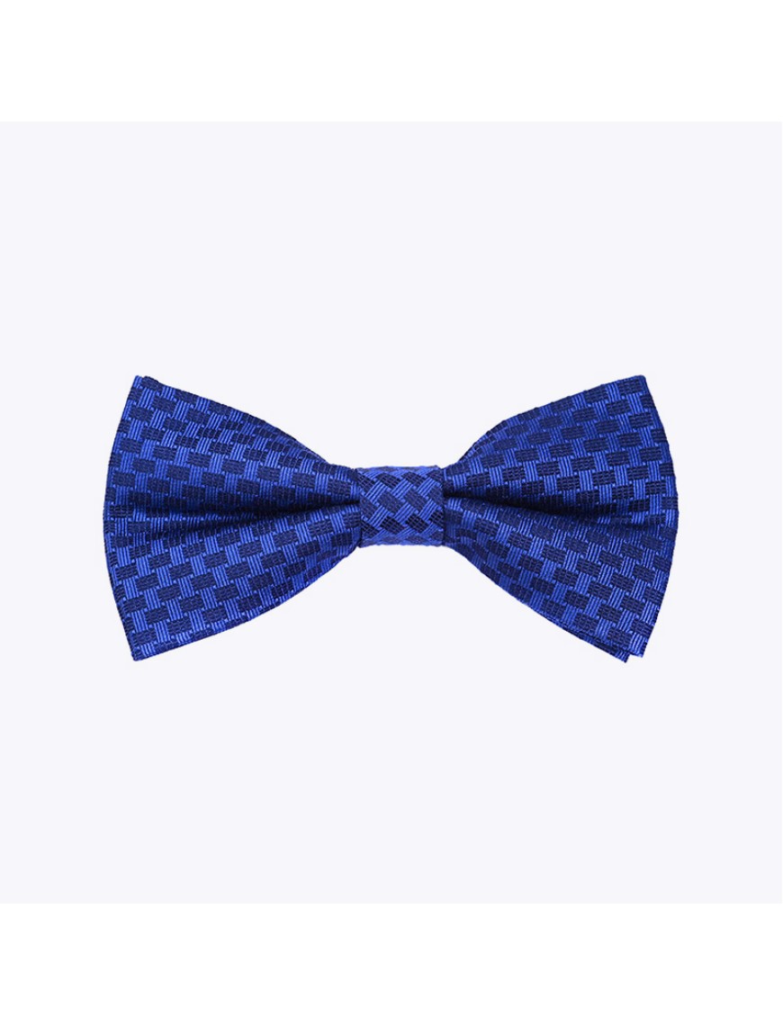 New Royal Blue Silk Men's Bow Tie