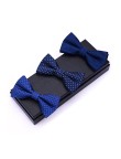 New Royal Blue Silk Men's Bow Tie