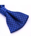 New Royal Blue Silk Men's Bow Tie