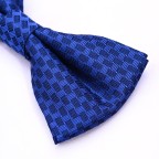 New Royal Blue Silk Men's Bow Tie