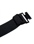 Classic jacquard black men's bow tie