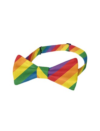 High Quality Rainbow Men's Bow Tie