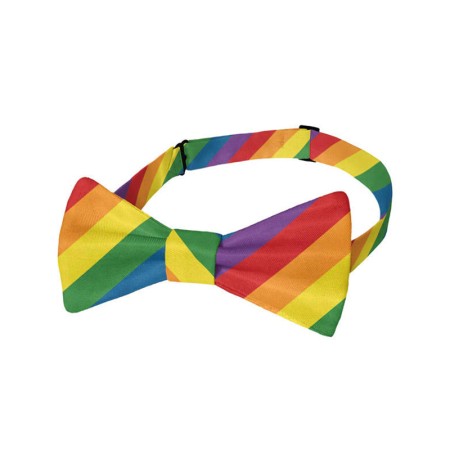 High Quality Rainbow Men's Bow Tie