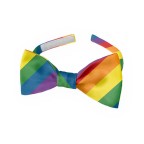 High Quality Rainbow Men's Bow Tie