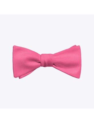 Luxury Men's Adjustable Satin Plain Bow Tie