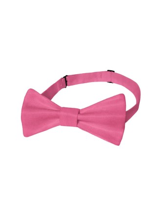 Luxury Men's Adjustable Satin Plain Bow Tie
